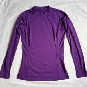 Purple LULULEMON long sleeve top